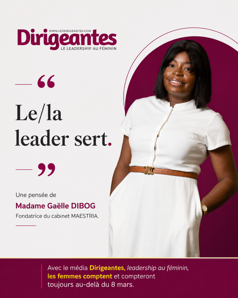  Gaëlle DIBOG, Fondatrice du cabinet MAESTRIA