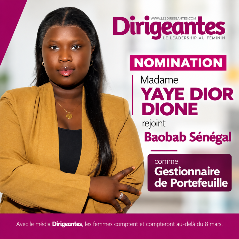 NOMINATION : Madame Yaye Dior DIONE rejoint Baobab Sénégal comme Gestionnaire de Portefeuille