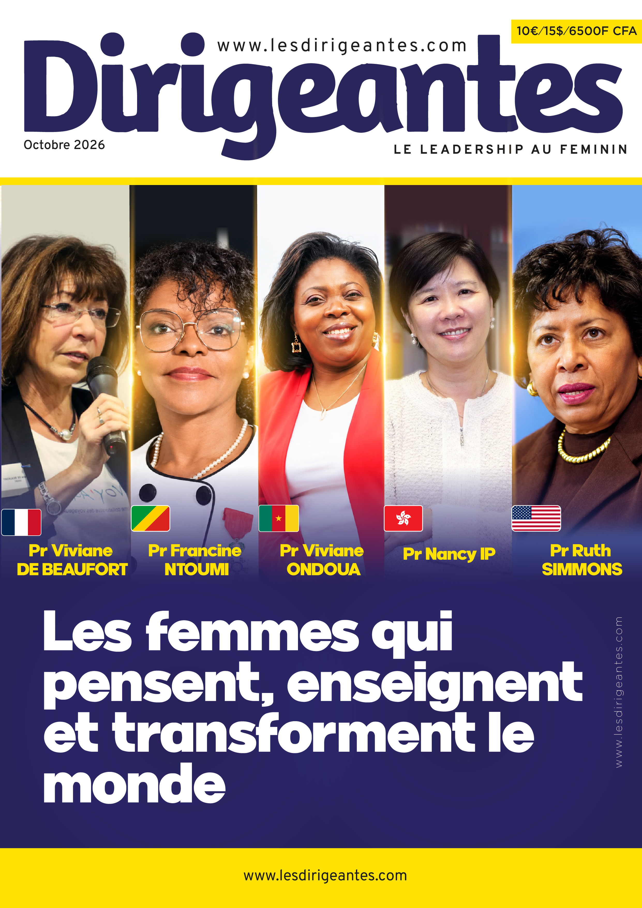 NOUVEAU MAGAZINE : LES FEMMES QUI PENSENT, ENSEIGNENT ET TRANSFORMENT LE MONDE
